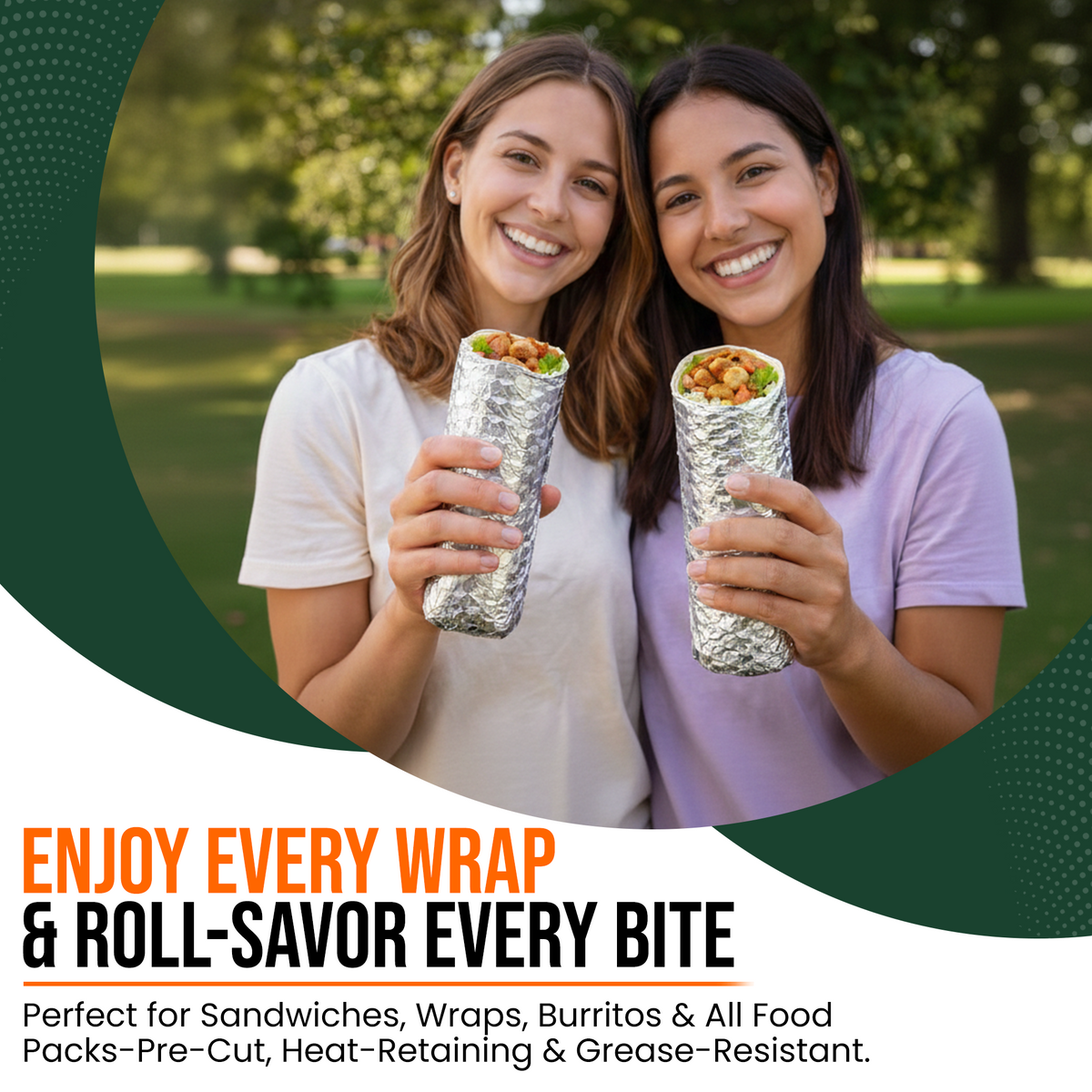 Professional Insulated Foil Sheets for Meal Prep & Food Businesses